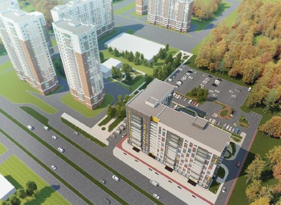 На юго-западе Екатеринбурга начали строить высотку для бюджетников
 2