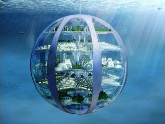 Ученые: через 100 лет мы будем жить в подводных городах 1